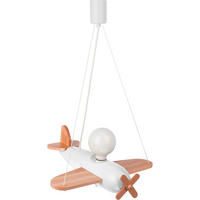 KINDERHÄNGELEUCHTE 42/41/75 cm   - Naturfarben/Weiß, Natur, Holz (42/41/75cm)