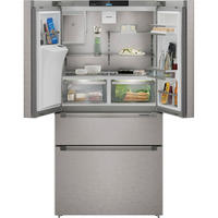 FRENCH-DOOR MBSDDI9528  - Silberfarben, Basics, Glas/Metall (90,6/180,5/74,5cm) - Liebherr