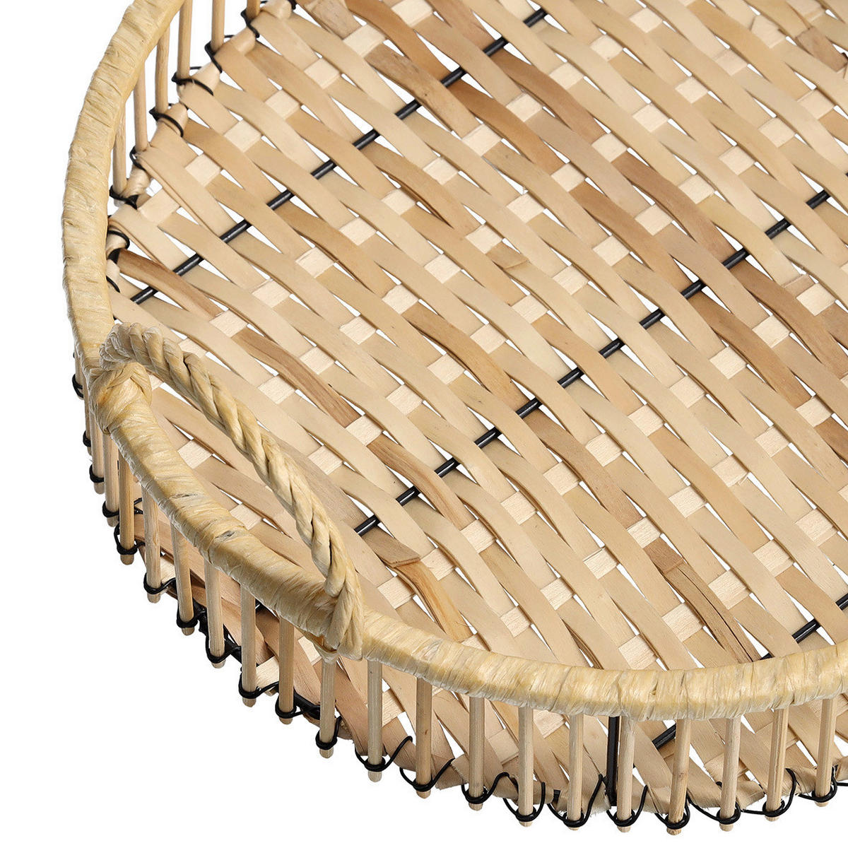 DEKOTABLETT - Naturfarben, Basics, Holz (32/32/13cm) - Zeller Present