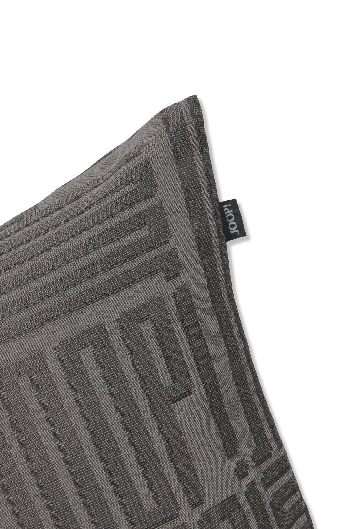 KISSENHÜLLE J!Fine Bars 50/50 cm  - Taupe/Grau, Basics, Textil (50/50cm) - Joop!