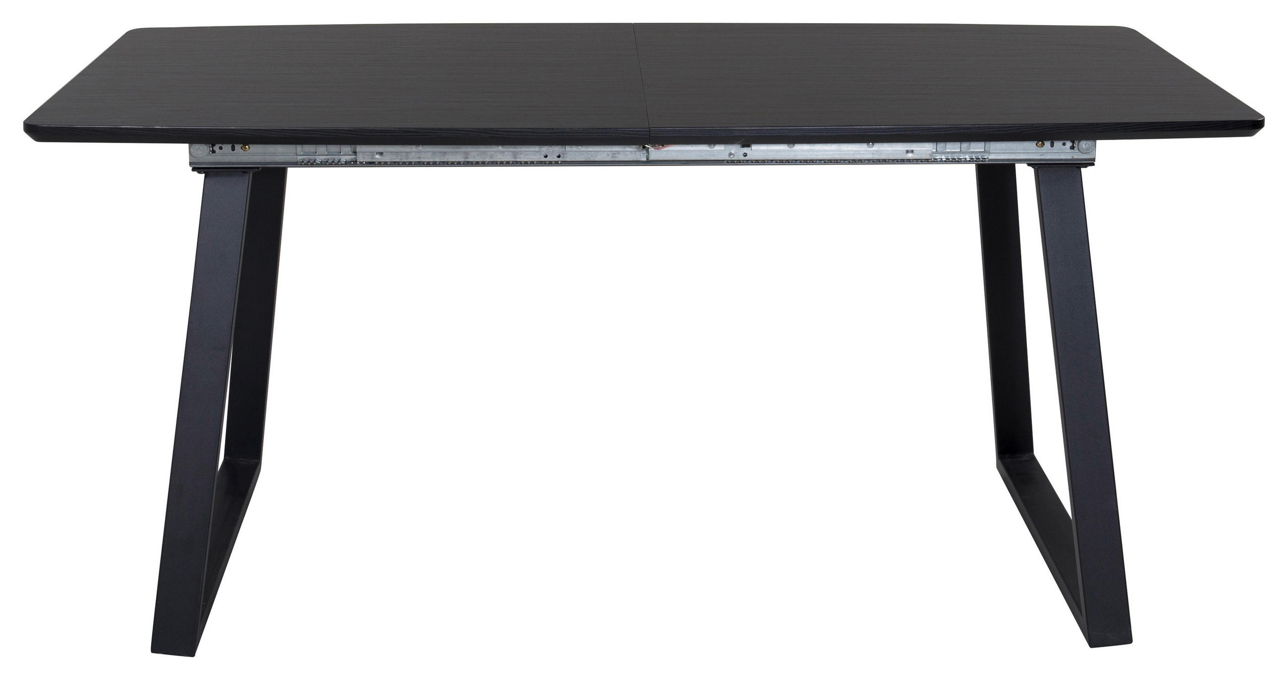 ESSTISCH furniert rechteckig Schwarz  - Schwarz, Design, Holz/Holzwerkstoff (160-200/85/75cm) - Livetastic