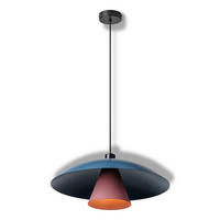 HÄNGELEUCHTE 186/50/125,5 cm  - Blau/Rosa, Basics, Metall (186/50/125,5cm) - Osram