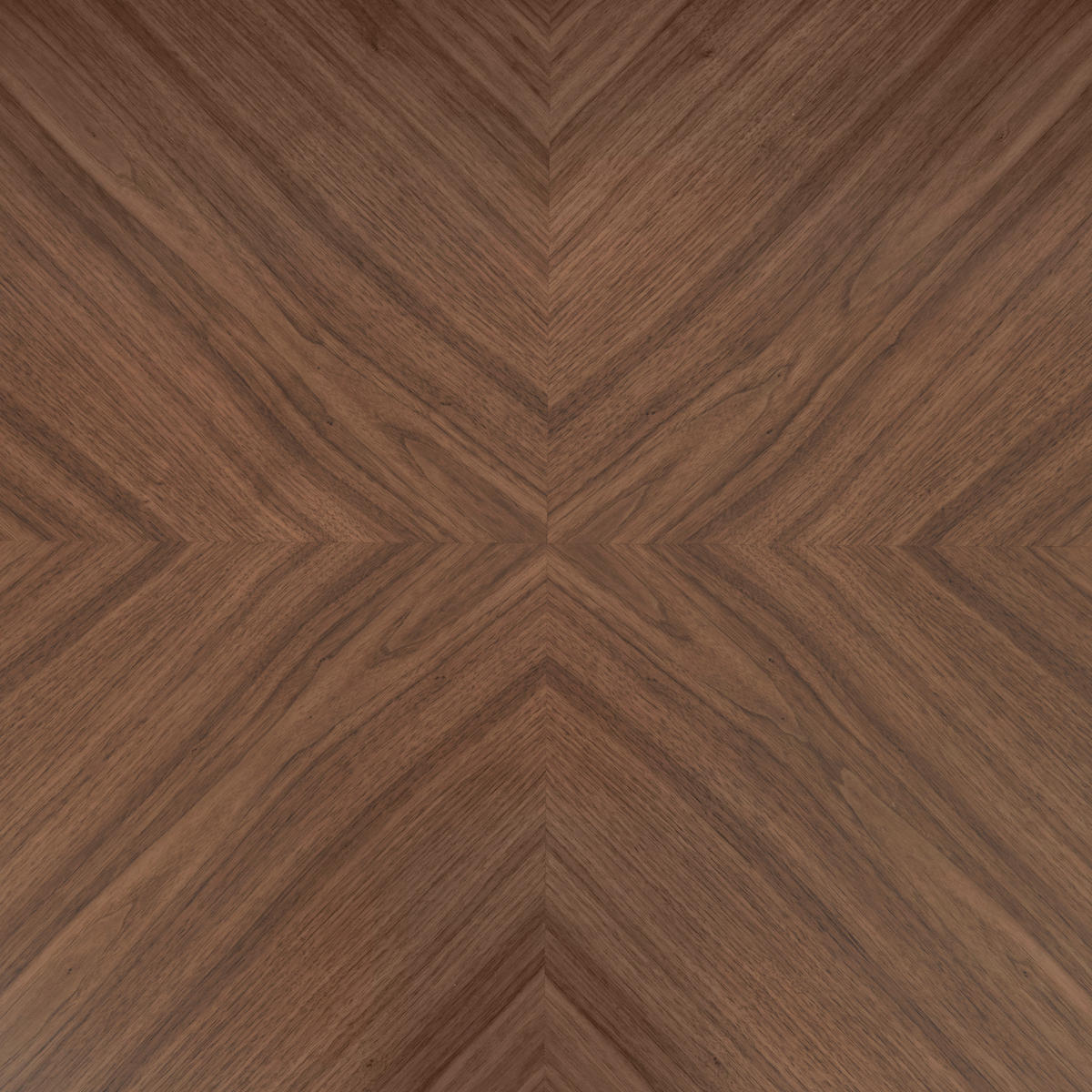 ESSTISCH Kautschukholz furniert formgebogen Walnussfarben  - Walnussfarben, LIFESTYLE, Holz/Holzwerkstoff (180/90/75cm) - Livetastic