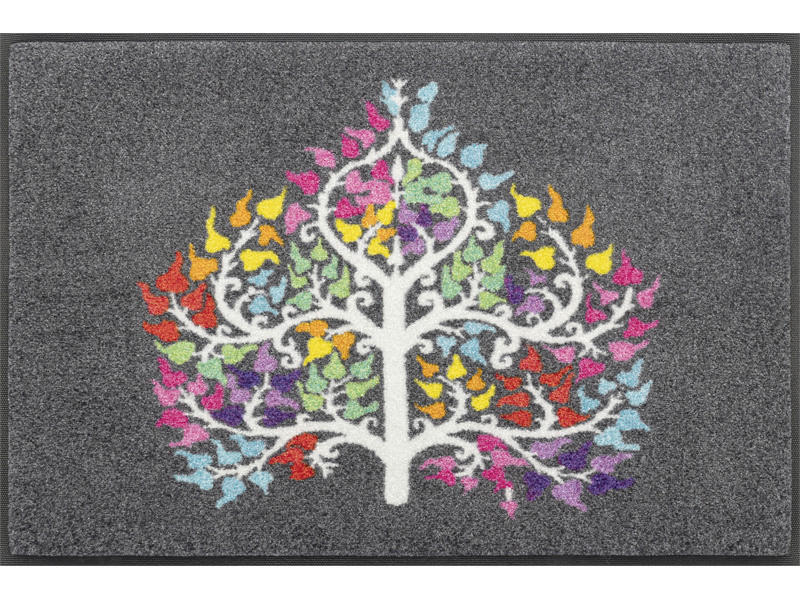 FUßMATTE  50/75 cm  Multicolor  - Multicolor, KONVENTIONELL, Kunststoff/Textil (50/75cm) - wash+dry