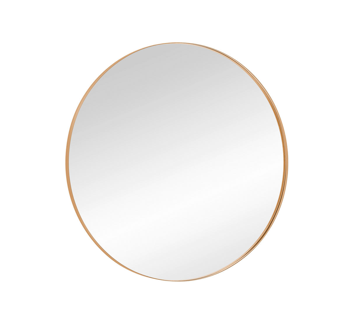 WANDSPIEGEL Goldfarben  - Goldfarben, MODERN, Glas/Metall (150/150/3cm) - Milino