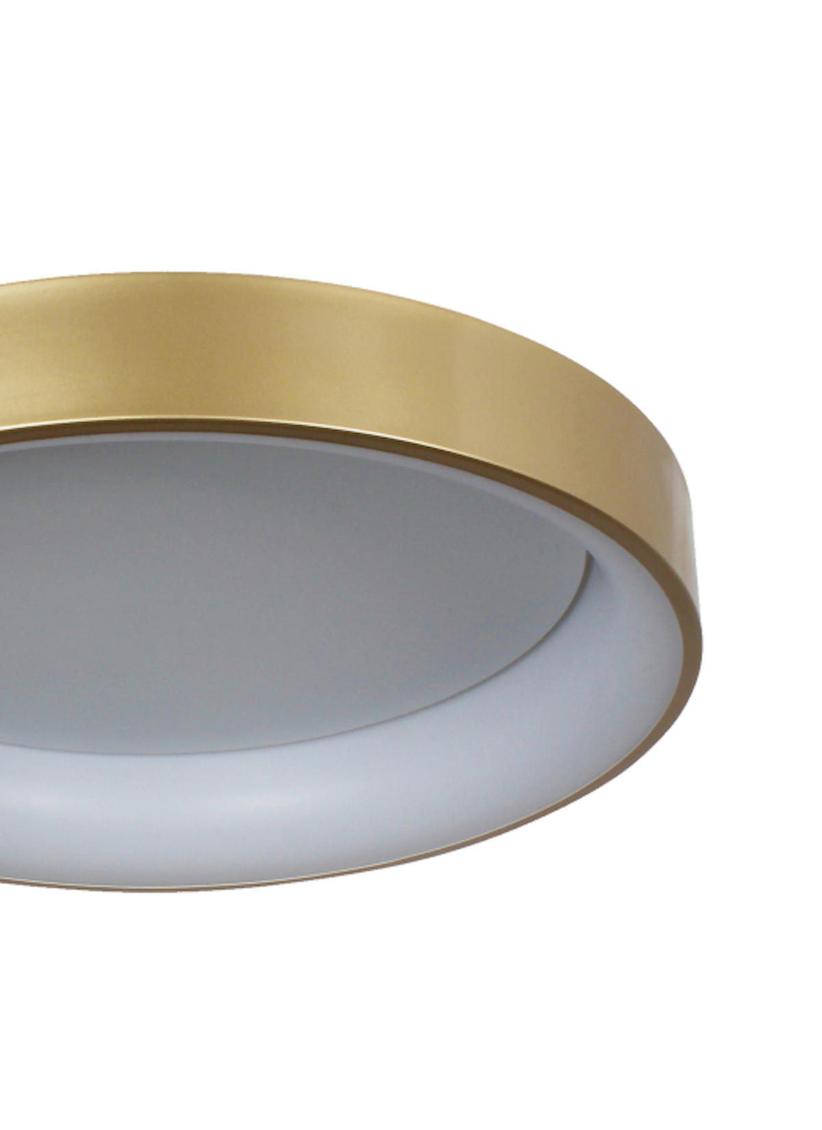LED-DECKENLEUCHTE Georgia  11/60/60 cm  - Goldfarben, Design, Metall (11/60/60cm)