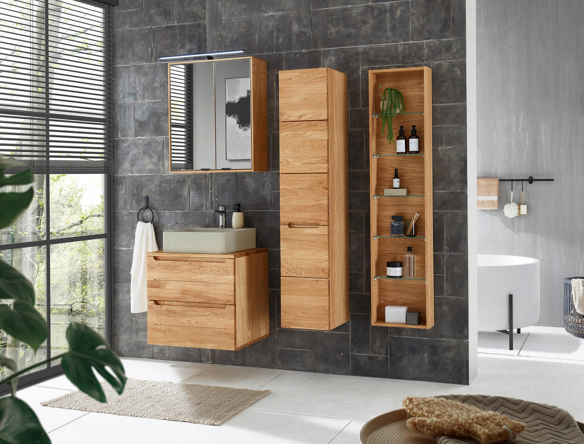 LAVOAR 42/13/42 cm  - gri deschis, Basics, piatră (42/13/42cm) - Linea Natura