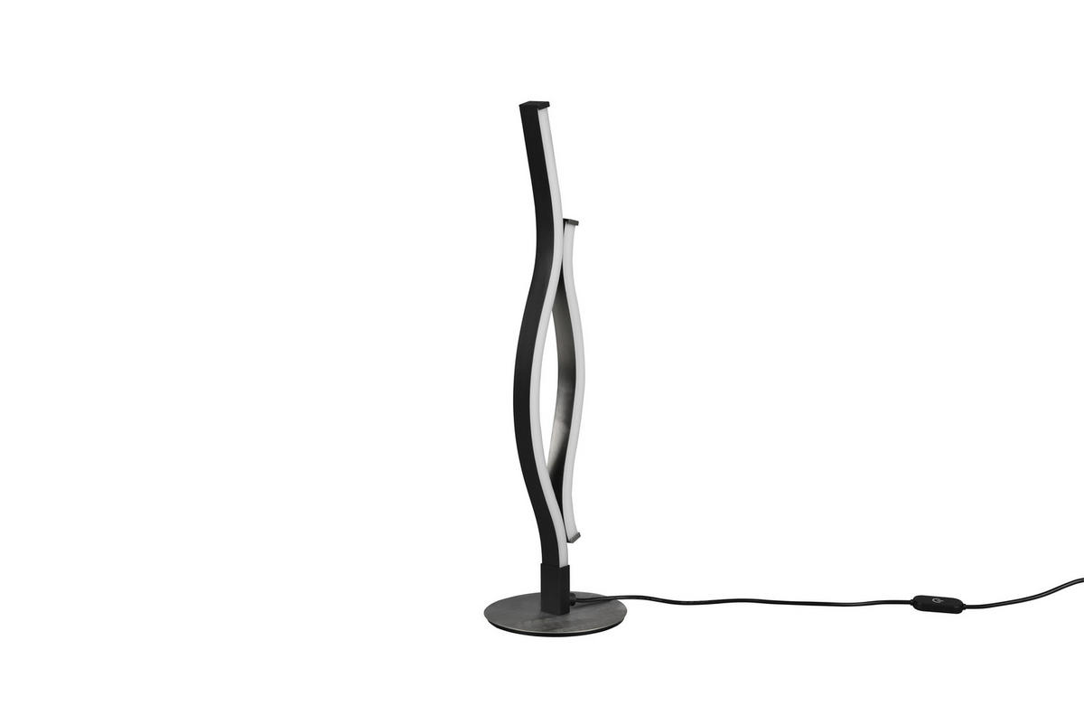 LED-TISCHLEUCHTE - Schwarz, Basics, Metall (13,5/48cm) - Trio Leuchten