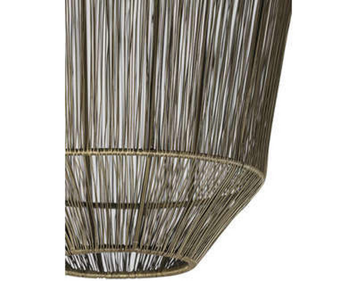 HÄNGELEUCHTE 30/38 cm   - Bronzefarben, Trend, Metall (30/38cm) - Light & Living