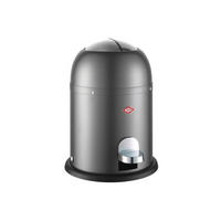 ABFALLSAMMLER MINI MASTER 6 L  - Graphitfarben/Schwarz, KONVENTIONELL, Kunststoff/Metall (26,4/36cm) - Wesco