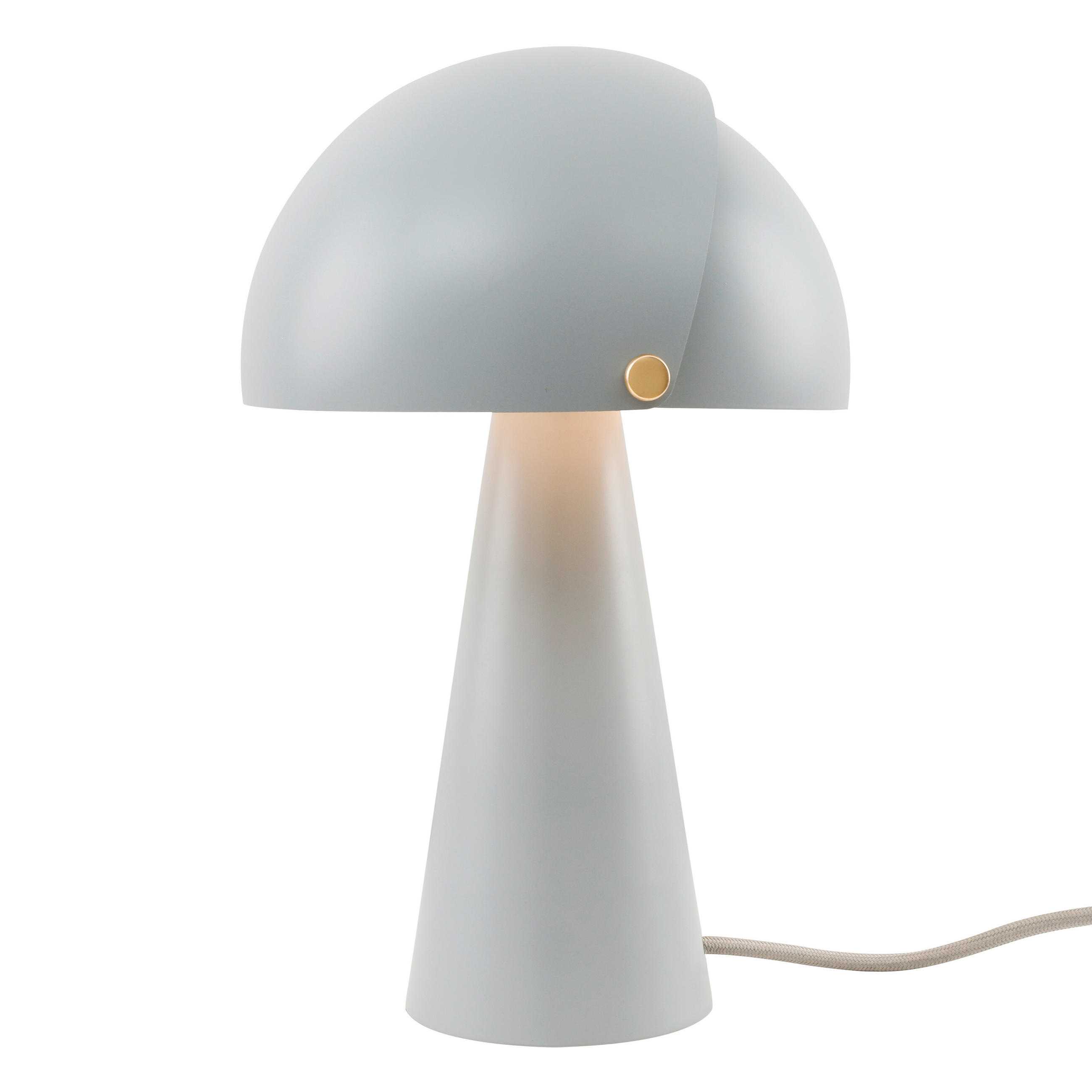 TISCHLEUCHTE ALIGN  - Grau, Design, Metall (22/34cm) - Nordlux
