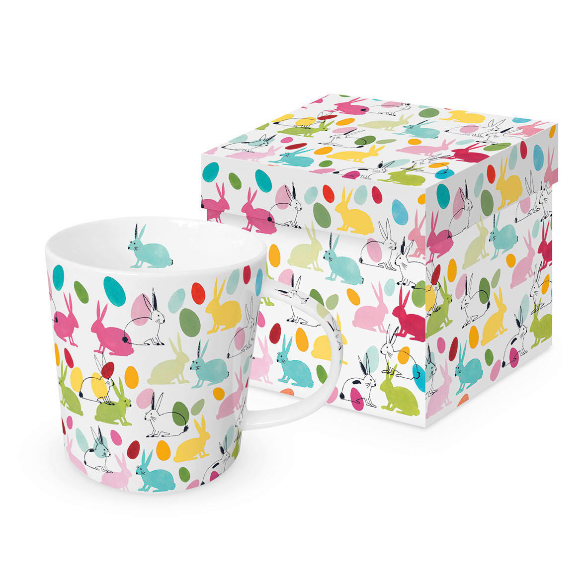 KAFFEEBECHER  350 ml   - Multicolor, Basics, Keramik (8.5/9.5cm) - PPD