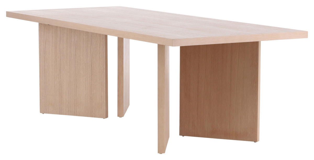 MATBORD i trä, trämaterial 240/100/74 cm   - beige, Design, trämaterial/trä (240/100/74cm) - Livetastic