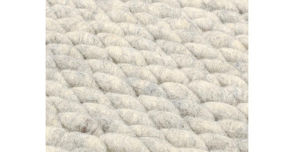 HANDWEBTEPPICH 80/150 cm  - Hellgrau, Basics, Textil (80/150cm) - Linea Natura