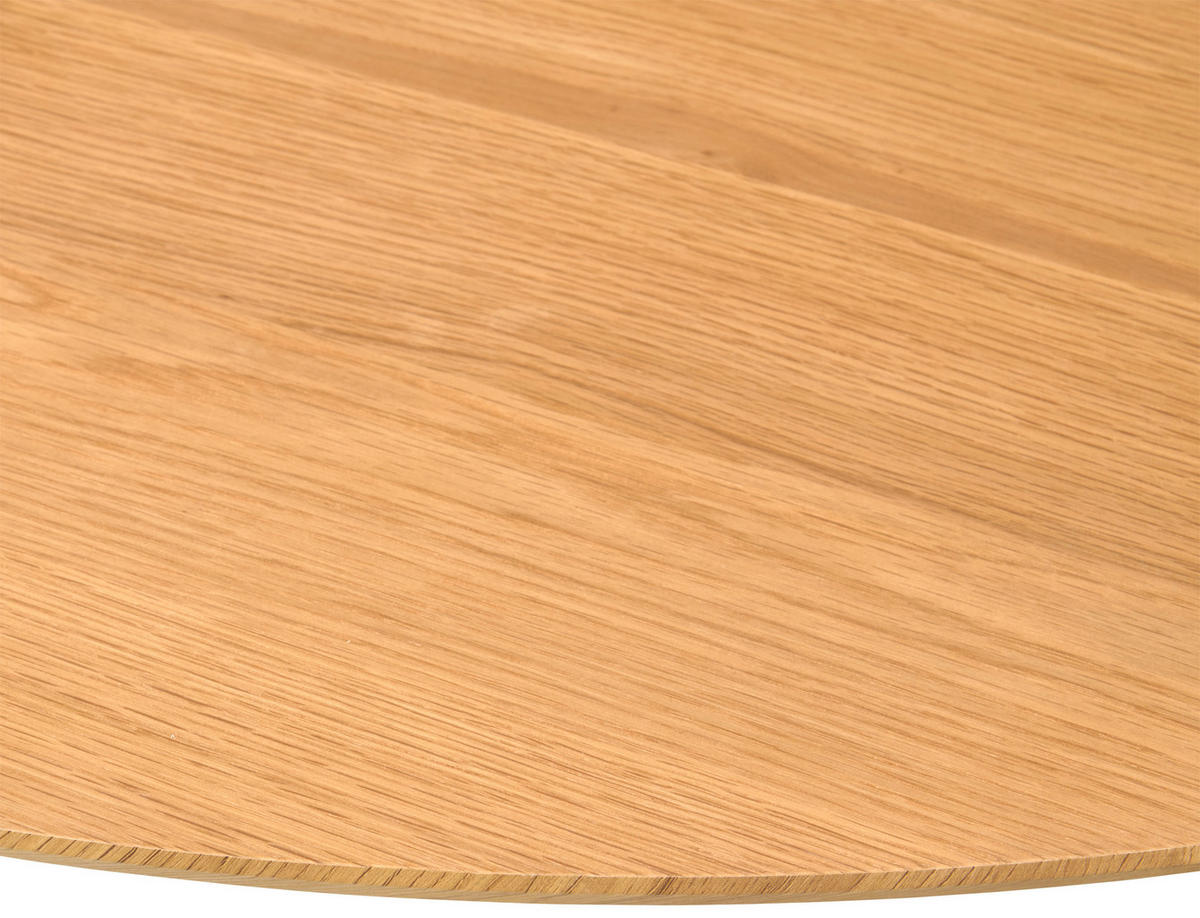 ESSTISCH in Holz, Holzwerkstoff  - Eichefarben/Schwarz, KONVENTIONELL, Holz/Holzwerkstoff (120-200/74/120cm) - MID.YOU