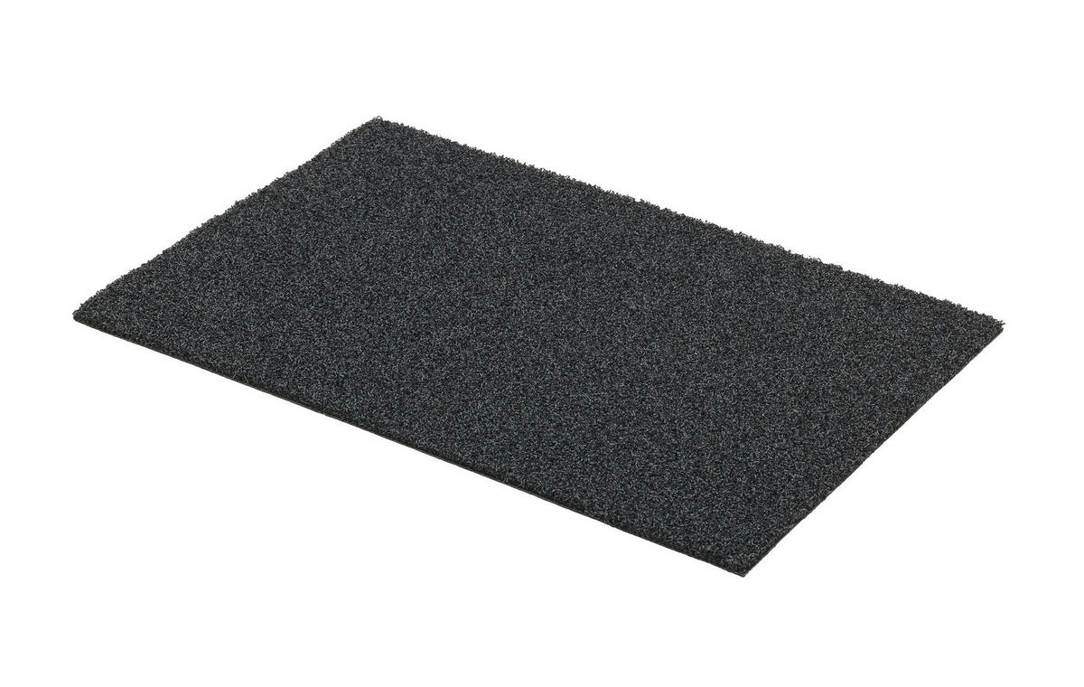 FUßMATTE  50/80 cm  Anthrazit  - Anthrazit, KONVENTIONELL, Kunststoff/Textil (50/80cm) - Esposa