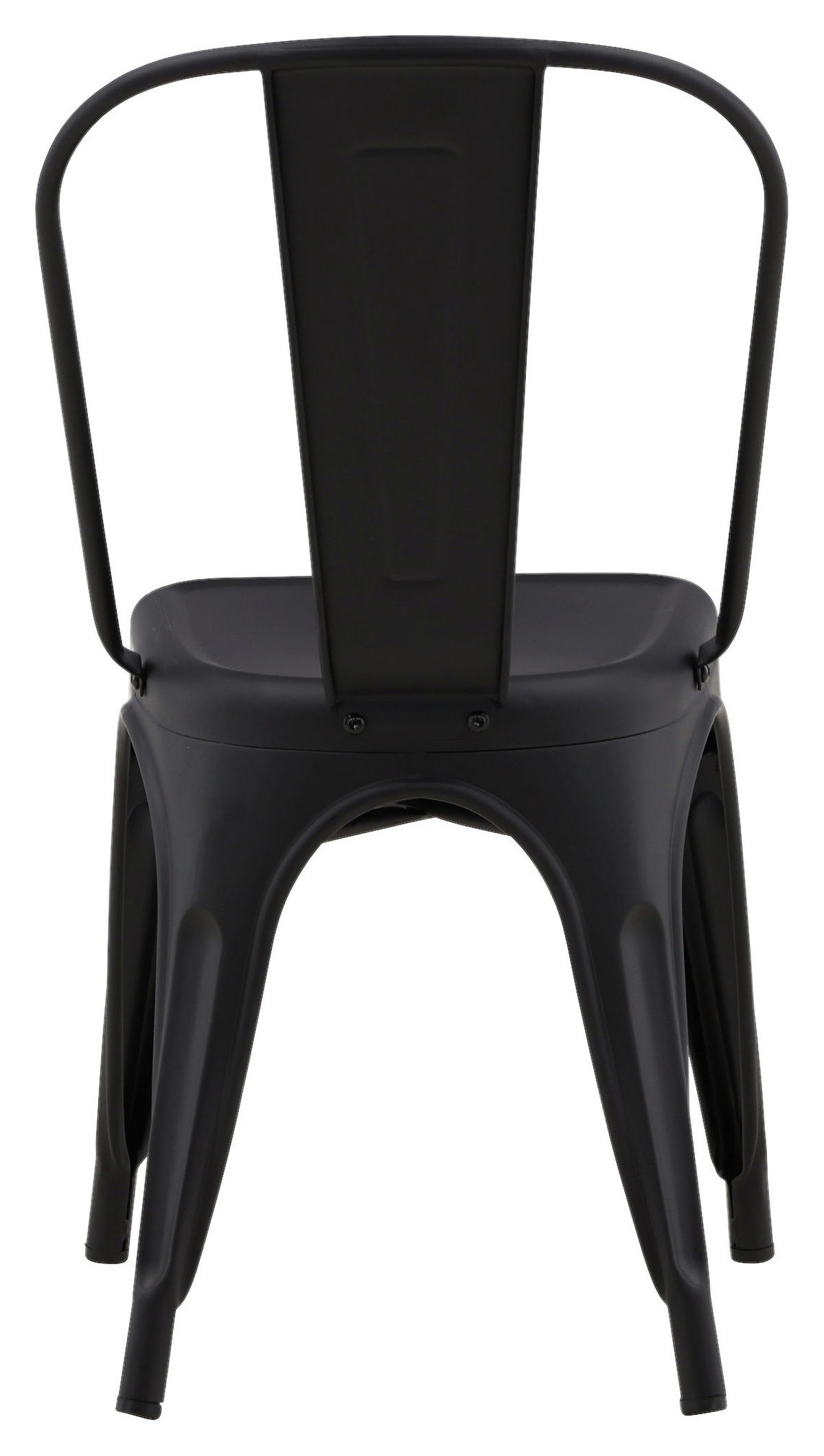 STUHL-SET  in Stahl Metall  - Schwarz, Design, Metall (45/85/53cm) - Livetastic