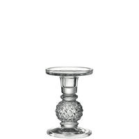 SVEČNIK - prosojno, Basics, steklo (9,20/12,80cm)