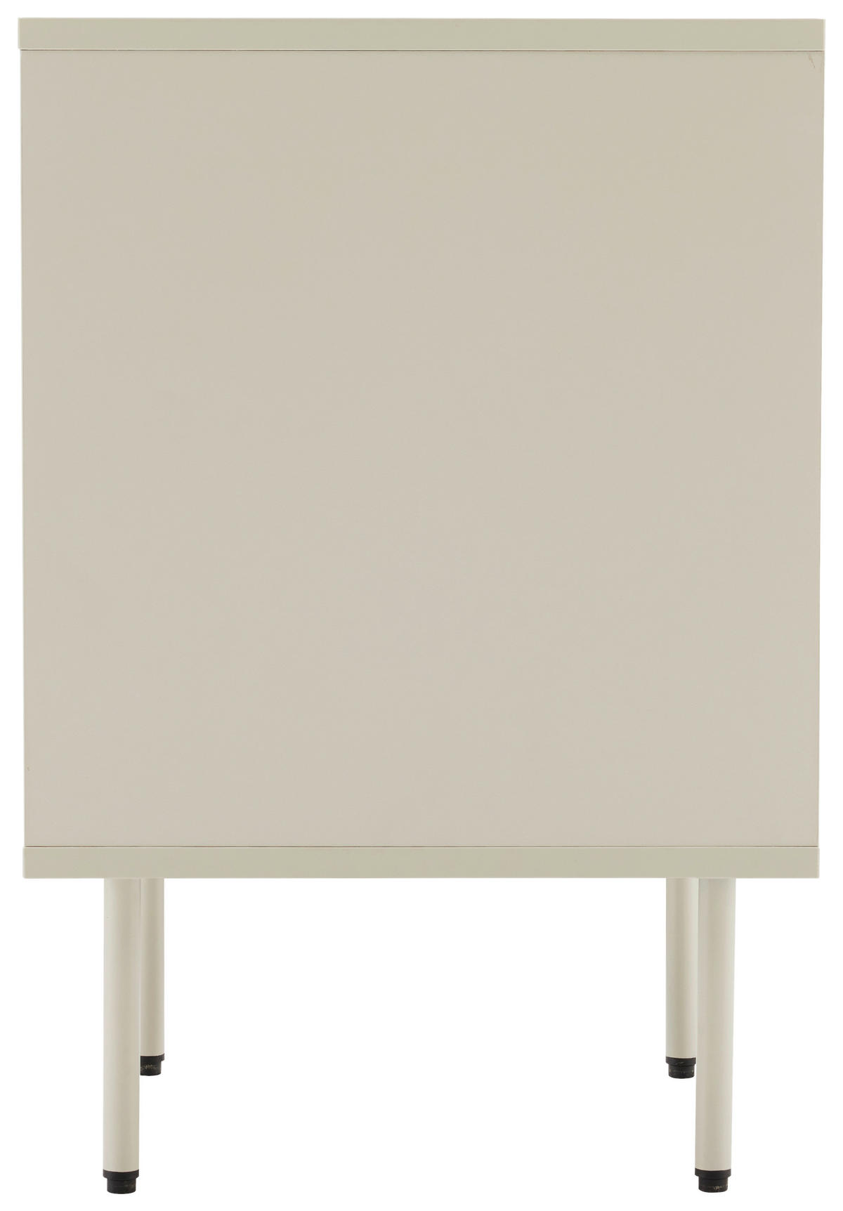 NACHTKÄSTCHEN 40/60/40 cm  in Seidengrau  - Seidengrau, Design, Holzwerkstoff/Metall (40/60/40cm) - Xora