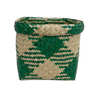 REGALKORB  24/18 cm - Naturfarben/Grün, Trend, Naturmaterialien (24/18cm) - Landscape