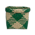 REGALKORB  24/18 cm - Naturfarben/Grün, Trend, Naturmaterialien (24/18cm) - Landscape