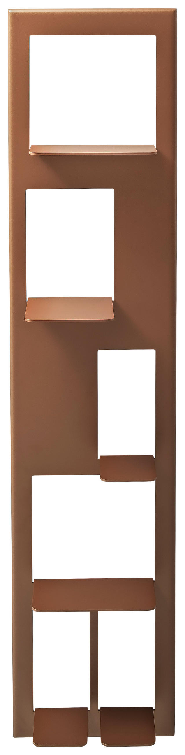 WANDREGAL  40/180/26,5 cm  - Kupferfarben, Design, Metall (40/180/26,5cm) - Novel