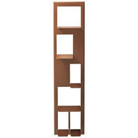 WANDREGAL  40/180/26,5 cm  - Kupferfarben, Design, Metall (40/180/26,5cm) - Novel