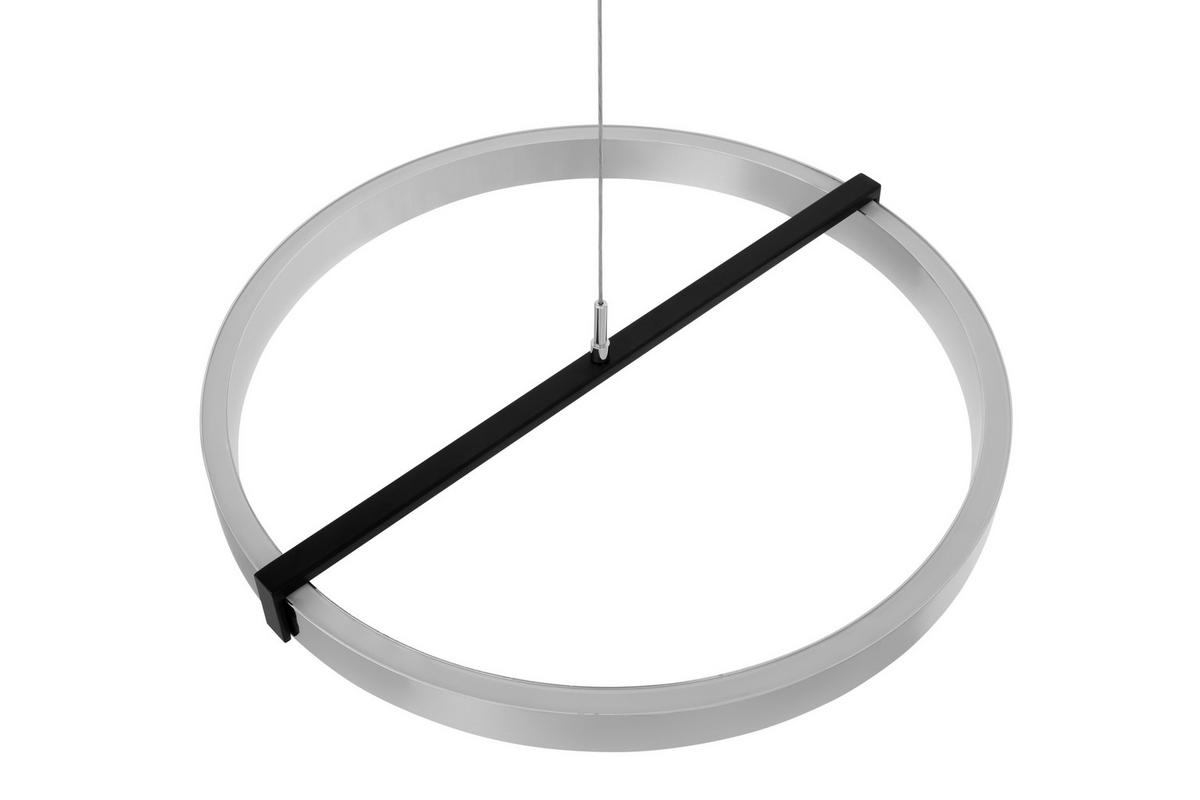 ZÁVĚSNÉ LED SVÍTIDLO, 50/50-200 cm  - čiré, Trend, kov/plast (50/50-200cm) - Dieter Knoll