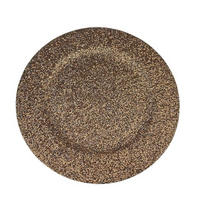 DEKOTELLER - Braun, Basics, Kunststoff (33/33/2cm)