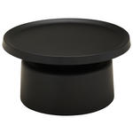 BEISTELLTISCH 70/70/36 cm Schwarz rund  - Schwarz, Design, Metall (70/70/36cm) - Landscape