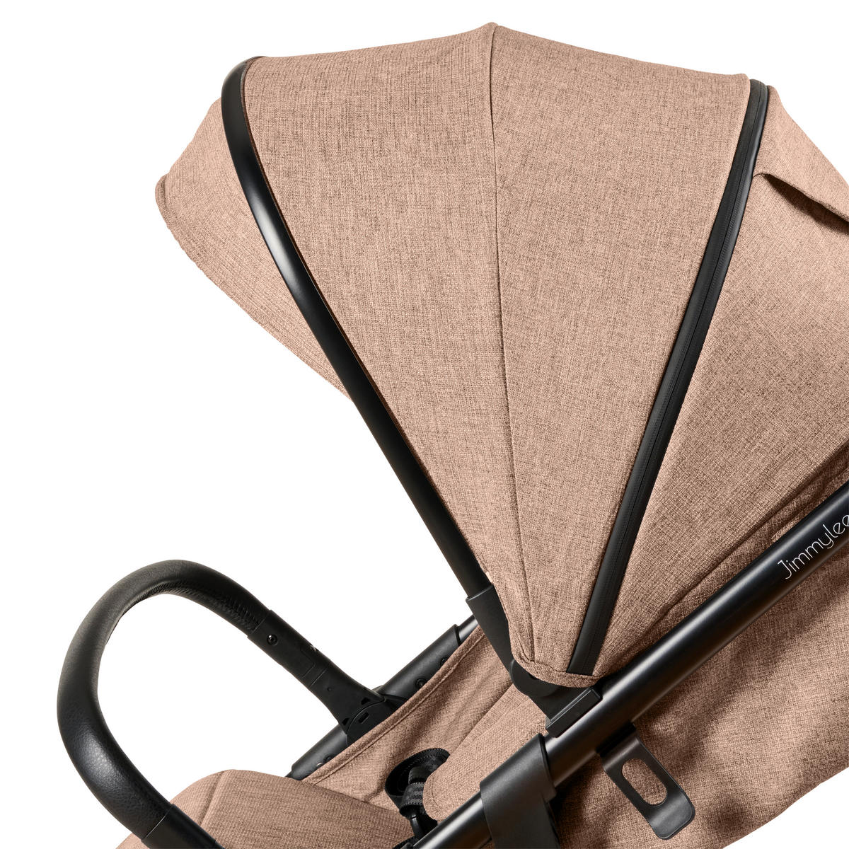 BUGGY  - Beige/Schwarz, Trend, Kunststoff/Textil (55/56/107cm) - Jimmylee