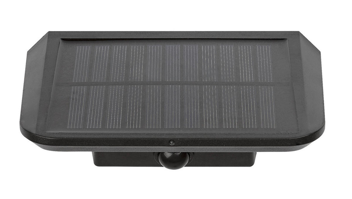 SVJETILJKA SOLARNA Qesa  - crna, Basics, plastika (15.5/7.5cm)