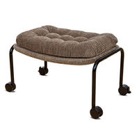 PALL i metall, plast, textil brun, svart  - brun/svart, Design, metall/textil (67/42/41cm) - Best Price