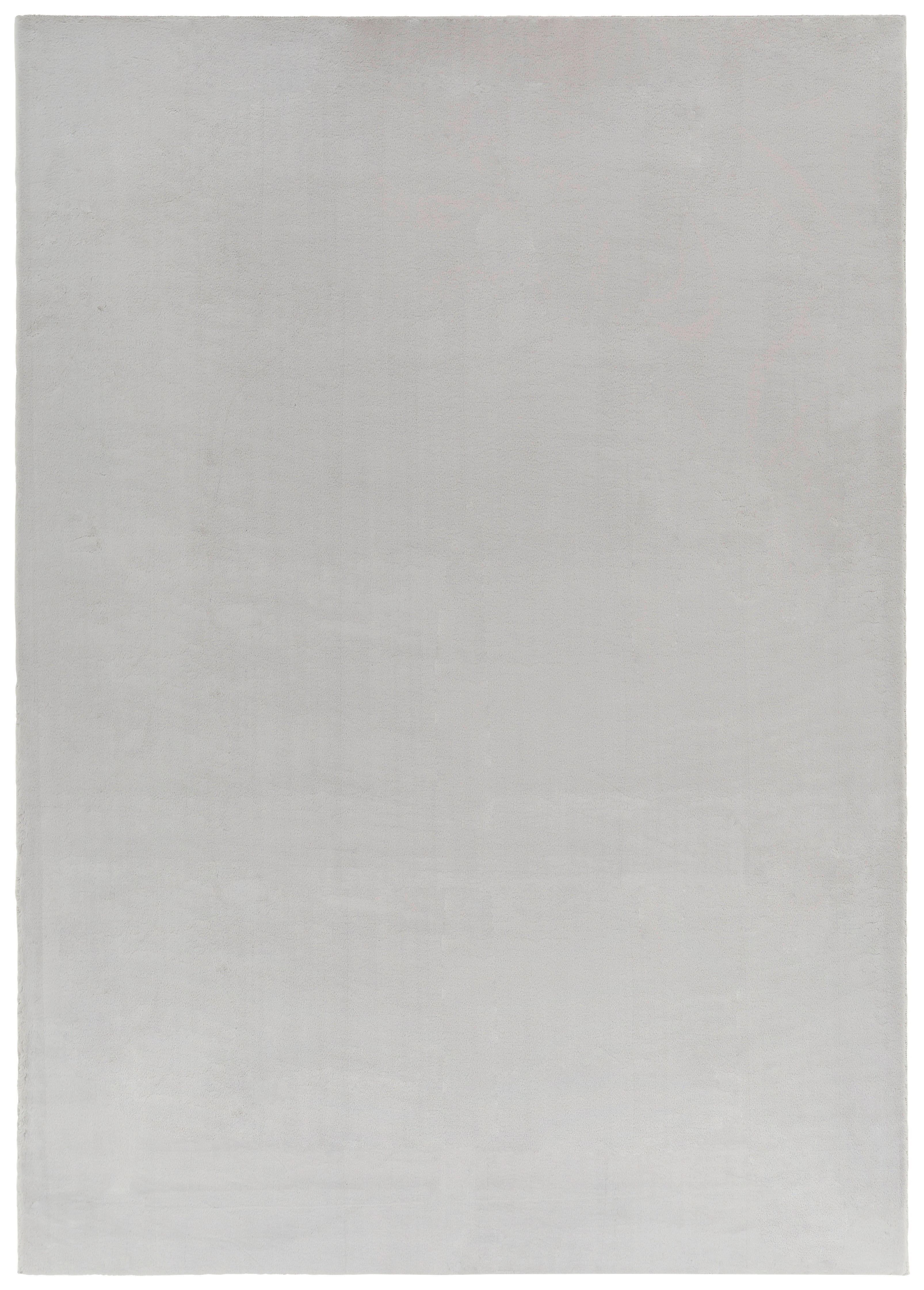 HOCHFLORTEPPICH 70/130 cm  - Hellgrau/Grau, Design, Textil (70/130cm) - Novel