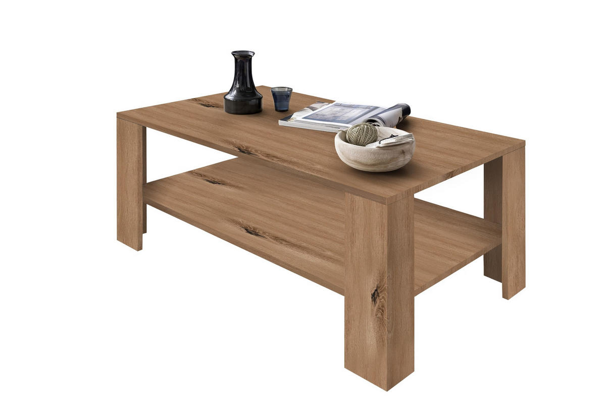 KLUB STOČIĆ 100/37,5/50 cm  boja hrasta  - boja hrasta, Moderno, pločasti materijal (100/37,5/50cm) - Ti'me