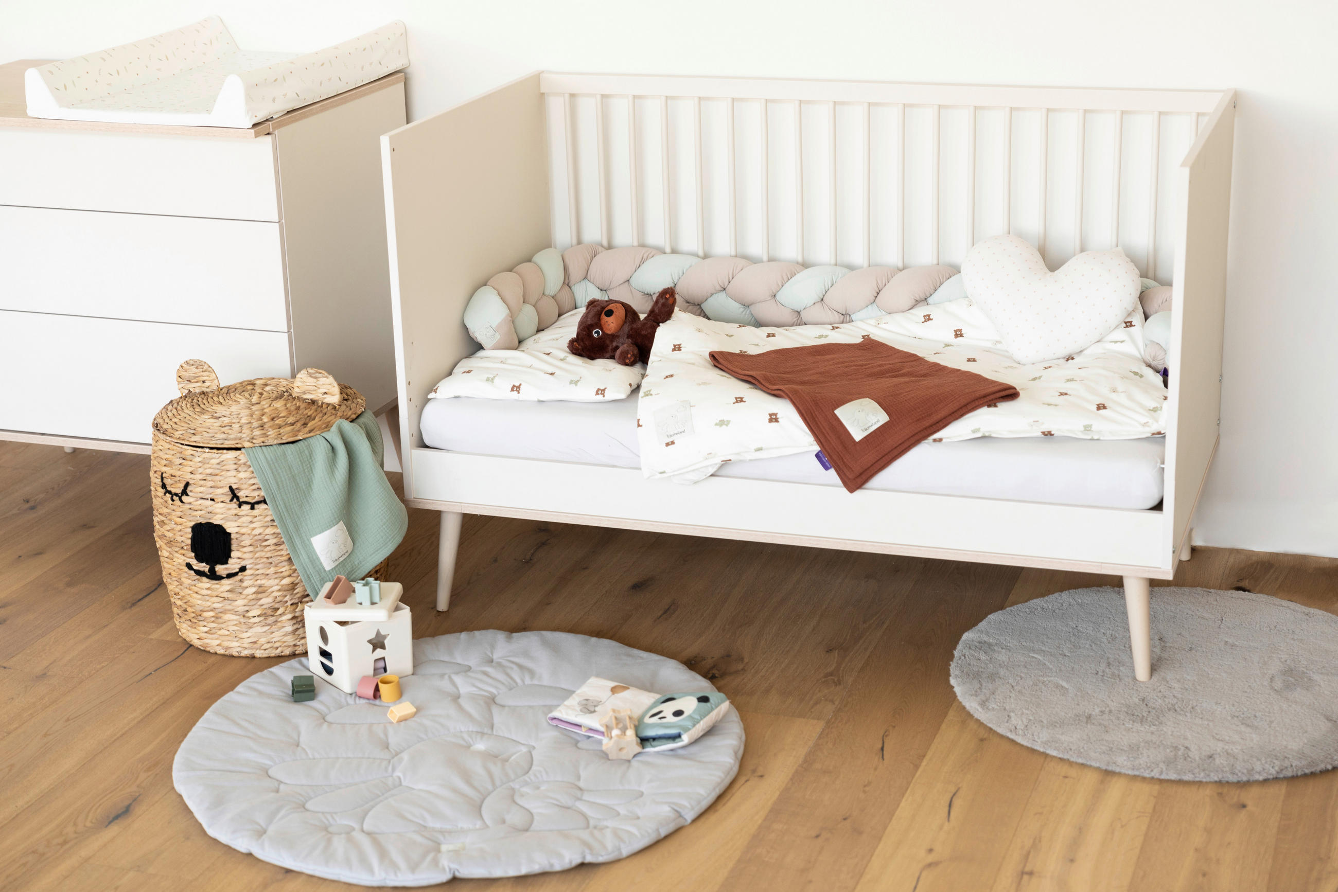 KINDERBETTWÄSCHE 100/135 cm  - Multicolor, Basics, Textil (100/135cm) - Träumeland