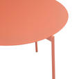 COUCHTISCH in Metall 60/60/45 cm  - Terracotta, Design, Metall (60/60/45cm) - Carryhome