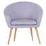 SESSEL in Textil Grau - Naturfarben/Grau, MODERN, Holz/Textil (73/73/66cm) - Carryhome SESSEL in Textil Grau - Naturfarben/Grau, MODERN, Holz/Textil (73/73/66cm) - Carryhome