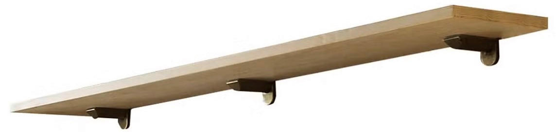 WANDBOARD Pinie massiv Beige  - Beige, Design, Holz (141/3/28cm) - Livetastic
