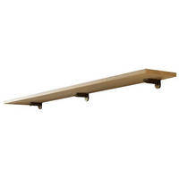 WANDBOARD Pinie massiv Beige  - Beige, Design, Holz (141/3/28cm) - Livetastic
