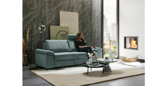 SCHLAFSOFA Mikrofaser Grau  - Schwarz/Grau, KONVENTIONELL, Textil/Metall (212/87/103cm) - Dieter Knoll
