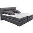 BOXSPRINGBETT in Anthrazit - Anthrazit/Schwarz, Design, Kunststoff/Textil (180/200cm) - Carryhome BOXSPRINGBETT in Anthrazit - Anthrazit/Schwarz, Design, Kunststoff/Textil (180/200cm) - Carryhome