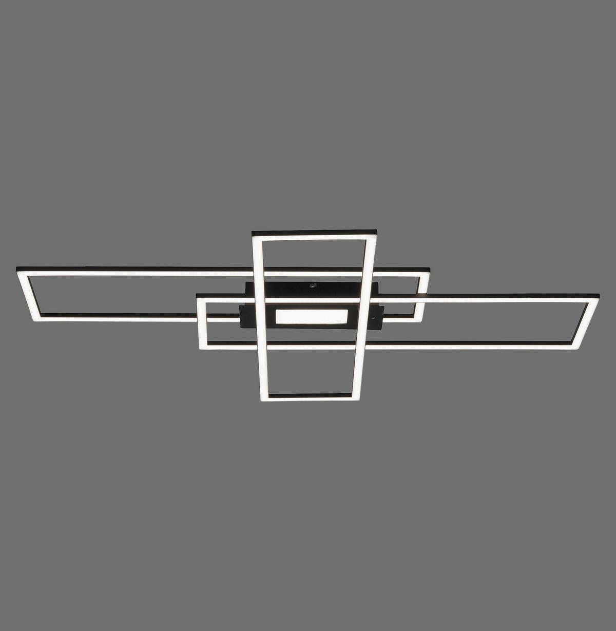 LED SVJETILJKA STROPNA Asmin  - crna, Trend, metal/plastika (99,2/69,4/5,1cm)