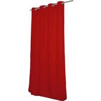 LÄRMSCHUTZVORHANG Verdunkelung  - Rot, Design, Textil (145/260cm)