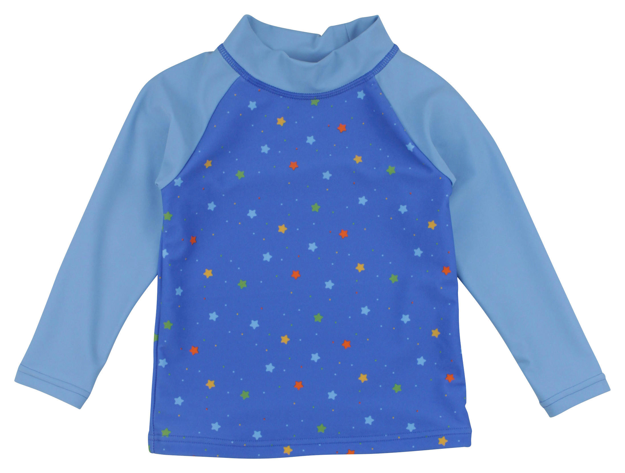 BADESHIRT  - Türkis/Hellblau, Basics, Textil (74/80null) - Patinio