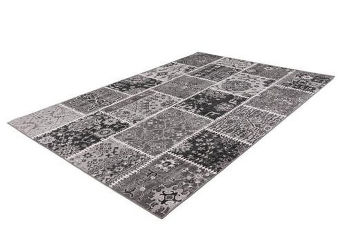VINTAGE KOBEREC, 160/230 cm, šedá - šedá, Trend, textil (160/230cm)