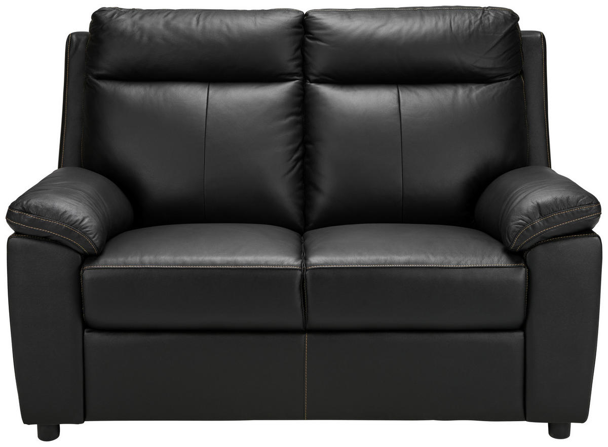 SOFFGRUPP i läderimitation kombination läder/läderimitation svart  - svart/cremefärgad, Klassisk, läder/textil - Xora