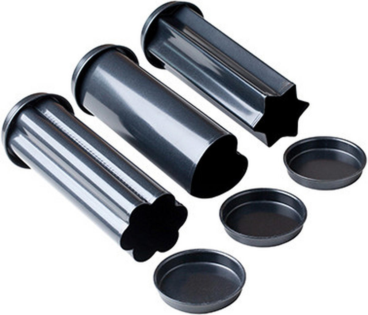 KASTENFORM  - Schwarz, KONVENTIONELL, Metall (7,5/7,5/22cm) - Birkmann