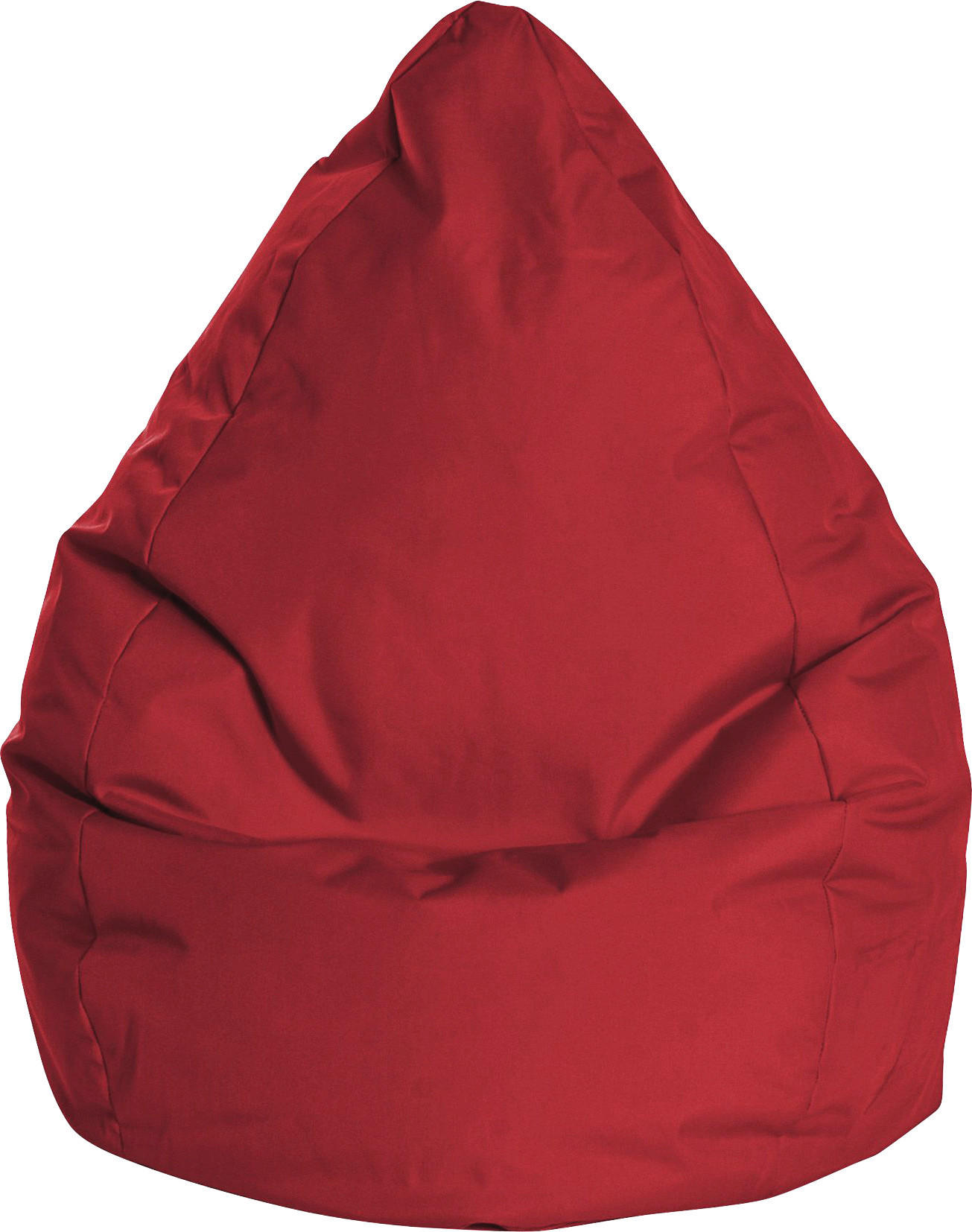 SITZSACK 300 l  - Rot, Design, Textil (80/130/80cm)