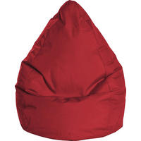SITZSACK 300 l  - Rot, Design, Textil (80/130/80cm)